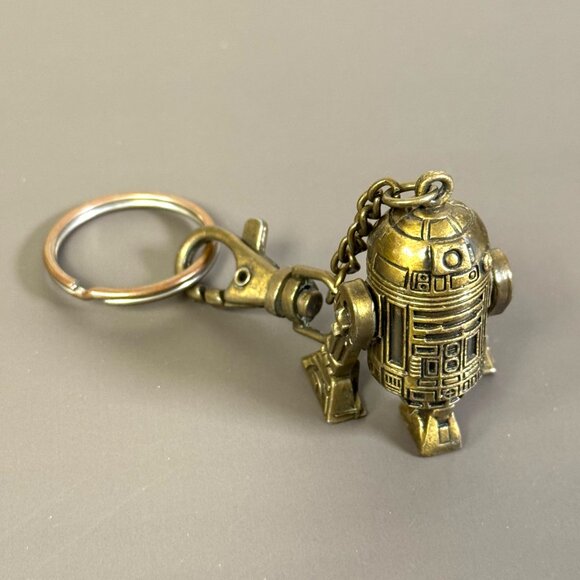 Vintage 1995 Star Wars Artoo-Detoo R2-D2 Die Cast Metal Keychain LFL Item #3310 - Picture 5 of 8